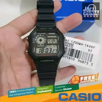 CASIO ORIGINAL - CASIO AE-1200WH-1AV - JAM TANGAN PRIA JAM PRIA - RUBBER CASIO AE-1200WH-1A AE 1200W