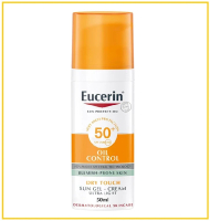 EUCERIN 優色林防曬霜油清爽臉部防曬霜 OIL CONTROL SUN GEL-CREAM DRY TOUCH SPF50+ 50ML