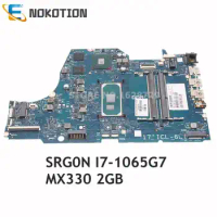 NOKOTION For HP 17-BY Laptop Motherboard SRG0N I7-1065G7+MX330 2GB L87454-001 L87454-601 SNAPE01-6050A3168901-MB-A02