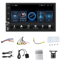 Car Radio 2Din Android 10 7Inch Car Multimedia Player Carplay Android Auto for-Nissan Hyundai Kia Toyota A