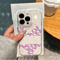 Ốp Lưng Điện Thoại Hello Kitty Dễ Thương Với iPhone 12 13 14 15 11 16PRO 13PRO 16PROMAX 12PROMAX 13P