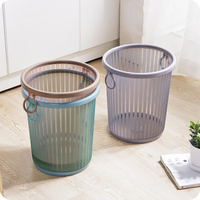 垃圾桶 家用垃圾桶大容量廁所辦公室客廳廚房創意壓圈衛生間紙簍大垃圾簍 快速出貨