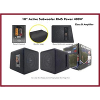 SPEAKER MOBIL SUBWOOFER ACTUVE RMS POWER 400W CLASS D AMPLIFIER AC-USNN