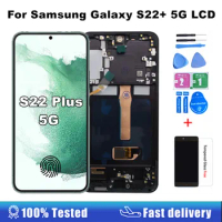6.6" S22+ AMOLED LCD For Samsung Galaxy S22 Plus 5G LCD Display Touch Screen Digitizer For Samsung S22+ 5G S906B S906U S906W LCD