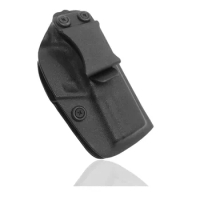 Carbon Fiber Kydex IWB Holster For Glock G43 G43X G48 G26 G27 G28 G33 Walther PPS M2 Holster Clip Flap Claw Grip Concealed Carry