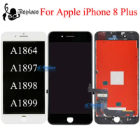AAA High quality 5.5" For Apple iPhone 8 Plus A1864 A1897 A1898 Global Touch Digitizer LCD Screen Display Assembly Replacement