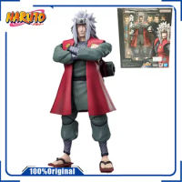 Original BANDAI S.H.Figuarts Naruto animation Ship puden Jiraiya Limited Edition Action Figure Gift Toy collection to children