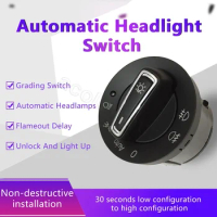 Auto Headlight Switch Far Light Sensor Module for Volkswagen Golf 7 MK7 Jetta Polo-plus Touran L Tiguan L Superb Car Accessories