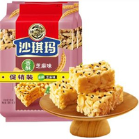 徐福記鬆軟雞蛋味香酥沙琪瑪蛋香濃郁 獨立包裝 辦公室解饞 新日期 辦公室下午茶之選 新舊包裝隨機發（平行進口）