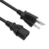 【台灣霓虹】美規三插品字頭全銅電源線1.5米