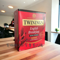 唐寧 TWININGS 唐寧茶 特濃 英國早餐茶 英國皇室御用茶包 英式紅茶English Breakfast 80入/盒