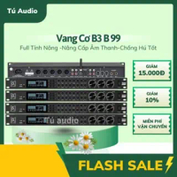 VANG SỐ LAI CƠ B3 B-99 - Sản phẩm nhập khẩu đầy đủ chống hú, bluetooth cổng quang aux
