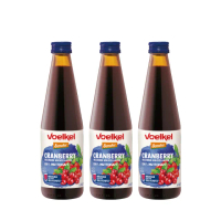 【機本生活OLife】Voelkel蔓越莓原汁330mlx3瓶