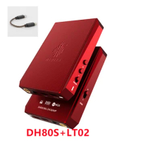 Hidizs DH80S DAC &amp; AMP and LT02 USB-C to Lightning Cable Bundle