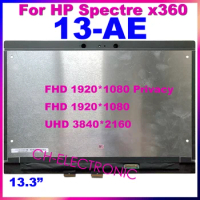 13.3 Inch For HP Spectre X360 13AE 13-AE 13T-AE LCD Touch Screen Laptop Assembly N133HCE-GP2 Replacement FHD 1920*1080