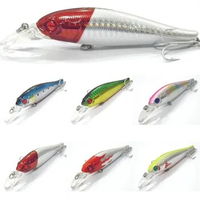 wLure 14.2g 8.9cm Mustad Hooks with Retail Box Quality Painting and Coating 5 Colors to Select High End Hard Bait M110