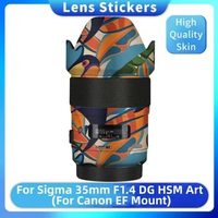 For Sigma 35mm F1.4 DG HSM Art For Canon EF Mount Anti-Scratch Camera Lens Sticker Coat Wrap Protective Film Body Protector Skin
