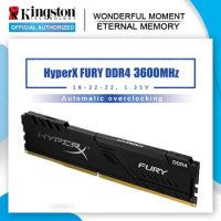 Kingston HyperX Fury Memory module ram ddr4 16g 32g 3600MHz memoria ram for desktop