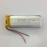 092360P 902360P 3.7V 1300mAh with protective plate MP3 MP4 speaker polymer lithium battery