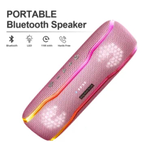 Xdobo Boss Portable Bluetooth 30w IPX7 Waterproof Wireless Speaker Stereo Sound Subwoofer Music Center with Colorful Lights