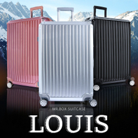 MR.BOX 路易系列 28吋PC+ABS耐撞TSA海關鎖拉鏈行李箱/旅行箱-三色可選
