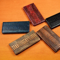 Luxury Ostrich Pattern Leather Wallet Flip Case For XiaoMi Mi Civi Case Mi Note 2 3 10 Pro Lite Magnetic Cover