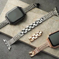 【ALL TIME 完全計時】細鑽流蘇鋼錶帶 Apple watch通用錶帶