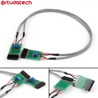 Artudatech 1Pcs Double Repeater Control Cable TX/RX-2 For Motorola GM300 GM 300 338 Radio Relay Station Accessories