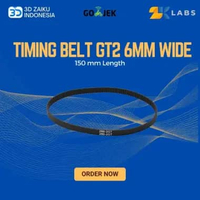 ZKLabs Closed Loop Timing Belt GT2 6mm Wide 150 mm Long