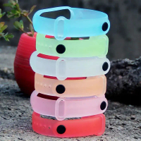 Tali Silikon Mi Band, Untuk Xiaomi Mi Band 5 dan 6, Tali Mi Band 4 dan 3 Berwarna-warni Baharu, Peng