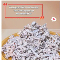 Ô mai dây xí muội, đu đủ sợi sấy, ô mai giun tuổi thơ