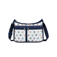 【Lesportsac】奢華斜背包 側背包 送禮 禮物(晴空貓語)