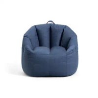 The Bean Bag Chair, Lenox 2.5ft, Cobalt lazy sofa bed lazy sofa chairs for bedroom bean bag sofa bean bag chair with filling