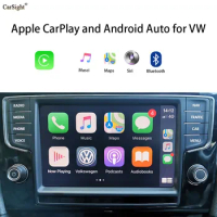 Upgrade Vehicle Wireless Apple CarPlay and Android Auto Smartphone for VW MIB II Discover Pro from factory