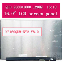 16.0'' 2.5K 120Hz IPS LCD Screen Display Panel NE160QDM-NY2 for Lenovo Ideapad 5 Pro 16ACH6 82L5 Non-Touch 2560X1600 40 Pins
