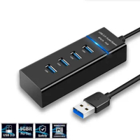 USB 3.0 5Gbps High Speed USB Hub 3 0 4 Ports For PC Computer Docking Station Adapter Splitter for Hard Drives Mouse Keyboard