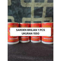￼PROMO!!! SARDEN BRILIAN KECIL 155gr EXP JUNI 09 2027 Ikan Kaleng