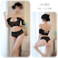 Lingerie Body Stocking Set Baju Dinas Wanita Malam F393 Tidur