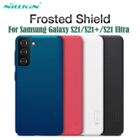 For Samsung Galaxy S21+ S21 Ultra 5G Case Covers Nillkin Frosted Shield Hard PC Phone Back Cover For Samsung Galaxy S21 S21 Plus