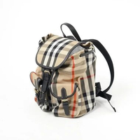 Tas BURBERRY ENFIELD CHECK BROWN BACKPACK 100% ORIGINAL 30X26X13CM