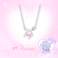 Braceletshouse  สร้อยคอเงินแท้ Nami (Pink)  [B5-P] คําแนะนําผลิตภัณฑ์ใหม่ของเดือนนี้
