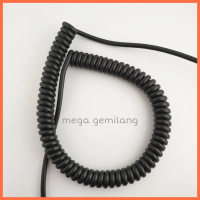 Kabel Spiral Mic Isi 8 | Kabel mic untuk walkie talkie
