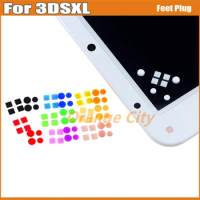 1Set Front Back Housing shell screw feet cover For 3DSLL 3DSXL screw rubber feet dust plug cover for 3DS XL LL Controller