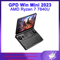 GPD WIN Mini 2023 Handheld Gaming PC 7 Inch Clamshell Game Console AMD Ryzen 7 7840U Radeon 780M Mini PC Laptop QWERTY Keyboard