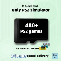 PS2 Game TF Card For Anbernic RG505 480+ 512GB Memory Classic Retro Handheld Open Source