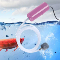 1W Silent Oxygen Concentrator Small Oxygen Pump Portable Mini USB Rechargeable Fish Tank Oxygen Pump Fish Aquarium Accessories