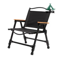 Black Removable Kermit Folding Chair Outdoor Portable Aluminum Alloy Camping Chair New Beach Chair