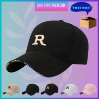 RJ Store Topi Baseball Premium Logo R Fashion Wanita Pria ZB708
