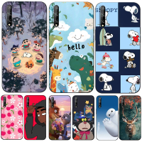เคสโทรศัพท์ซิลิโคน, สำหรับ Huawei Y8P, ฝาหลัง, สำหรับ Huawei y8p 2020 และ Y 8P AQM-LX1, เคส TPU สีดำ