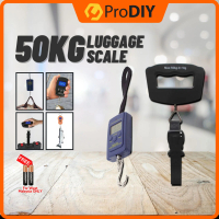 40&50kg Pocket LCD Digital Hanging Electronic Scale Luggage Kitchen Penimbang ( NL703 / A019 / LS-60